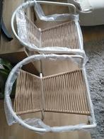 Set Xenos stoelen  35.00, Huis en Inrichting, Stoelen, Ophalen, Twee, Bruin, Nieuw