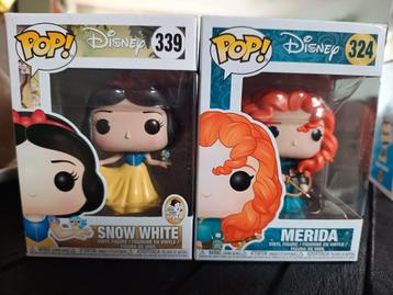 Funko Pop! Disney - Sneeuwwitje & Merida beschikbaar voor biedingen