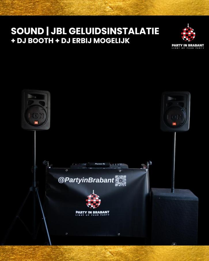 Betaalbare Geluidsinstalatie | TE HUUR | PIB, Hobby en Vrije tijd, Feestartikelen | Verhuur, Nieuw, Ophalen