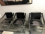 Cassina Perriand Corbusier lc1 stoel stoelen design, Ophalen, Gebruikt, Drie, Zwart