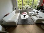 LEOLUX B flat bank 3 zits + kussen, 2 fauteuils Leder Senso, Ophalen, Gebruikt, 200 tot 250 cm, Vierpersoons of meer