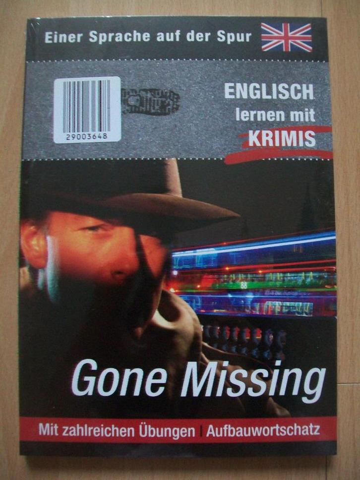 Englisch lernen Krimis Einer Sprache a. d. Spur Gone Missing, Boeken, Studieboeken en Cursussen, Nieuw, Niet van toepassing, Alpha
