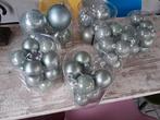 Kerstballen groenig van echt glas, Ophalen, Zo goed als nieuw