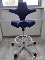 hag capisco extreme 8106 blauw met voetensteun, Huis en Inrichting, Ophalen, Blauw, Zo goed als nieuw, Bureaustoel