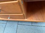 Mooie vintage lowboard kast, Ophalen, Gebruikt, 100 tot 150 cm, Teakhout