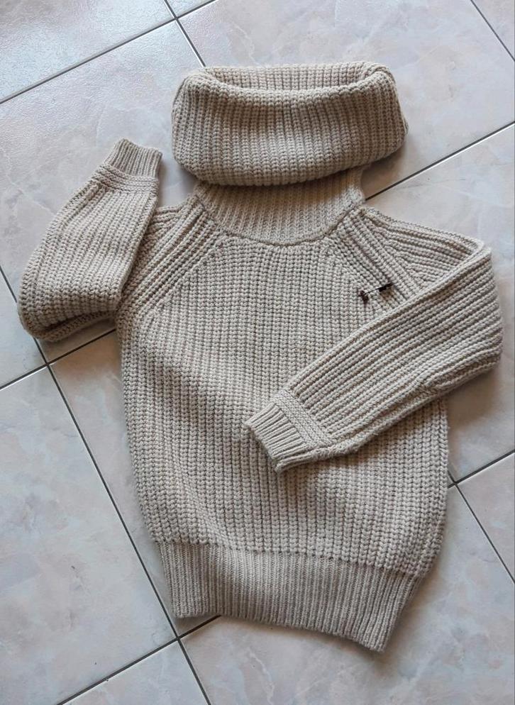 Nieuwe G-Star Trui - Volle Kraag - XS, Kleding | Dames, Truien en Vesten, Nieuw, Maat 34 (XS) of kleiner, Beige, Ophalen