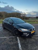 Seat Leon 1.5 TSI 170PK 2019 Zwart|PANO|FULL LED, Auto's, Seat, Voorwielaandrijving, 4 cilinders, Bluetooth, Leon