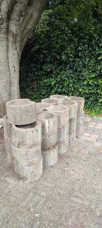 Betonnen bloempotten, Tuin en Terras, Bloempotten, Ophalen, Gebruikt, Rond, Tuin