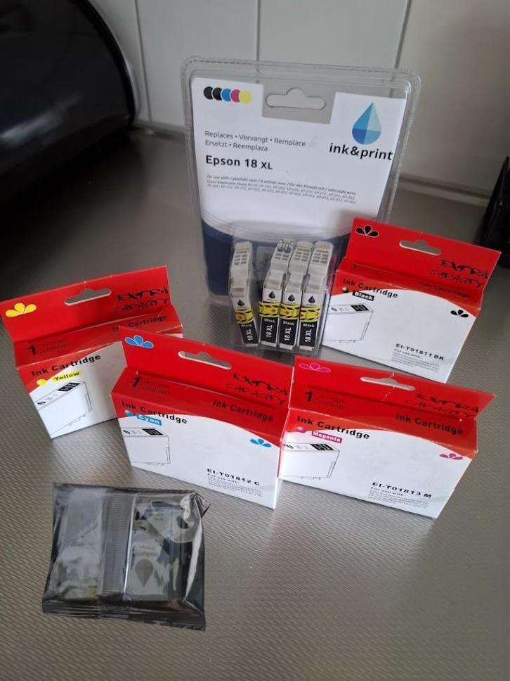 9 Epson Inktcartridges voor de XP 405, Computers en Software, Printerbenodigdheden, Nieuw, Cartridge, Ophalen of Verzenden