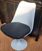 Draaistoel, Huis en Inrichting, Stoelen, Ophalen, Stof, Wit, Zo goed als nieuw