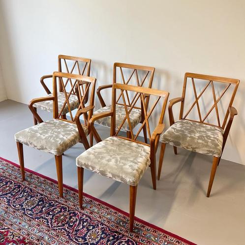 - Vintage eetkamerstoelen •AA Patijn• set van 5 -, Huis en Inrichting, Stoelen, Gebruikt, Vijf, Zes of meer stoelen, Ophalen of Verzenden