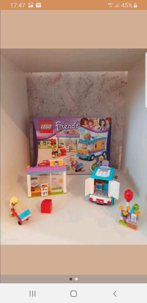 LEGO Friends Heartlake Pakjesdienst - 41310, Kinderen en Baby's, Speelgoed | Duplo en Lego, Zo goed als nieuw, Lego, Complete set