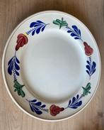 Boerenbont gebakschaal, Antiek en Kunst, Antiek | Servies los, Ophalen of Verzenden