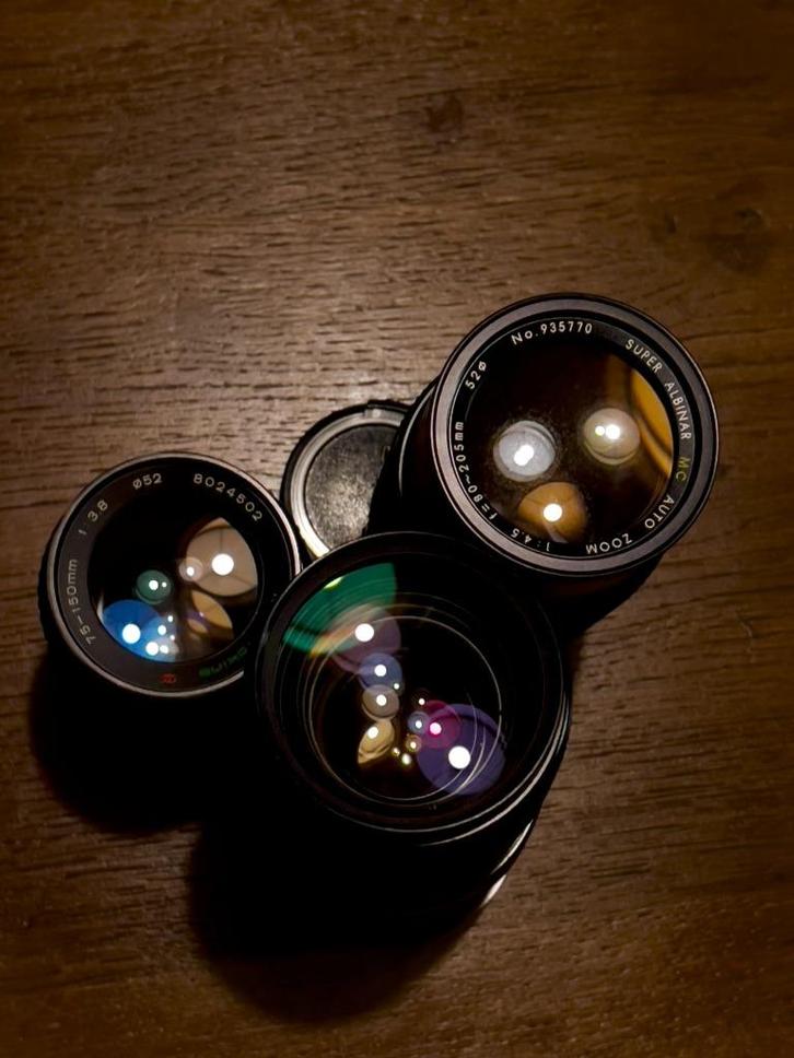 Zoomlenzen voor OM en FD mount, Audio, Tv en Foto, Fotografie | Lenzen en Objectieven, Gebruikt, Telelens, Zoom, Ophalen of Verzenden