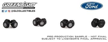 Wheels en Tire Packs Ford wielen en velgen v Greenlight 1/64