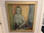 Klassiek Portret van Jong Meisje in Lijst, Ophalen of Verzenden