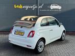 Fiat 500 C 1.2 Lounge Cabrio *carplay *cruise *APK nieuw, Auto's, Fiat, Voorwielaandrijving, Gebruikt, 4 cilinders, Cabriolet
