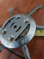 RVS ONKRUID STAALBORSTEL 16CM, Tuin en Terras, Ophalen of Verzenden, Nieuw