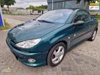 Peugeot 206 CC 1.6-16V Roland Garros AUTOMAAT DEFECT Inruil, Beige, 4 cilinders, Cabriolet, 4 stoelen