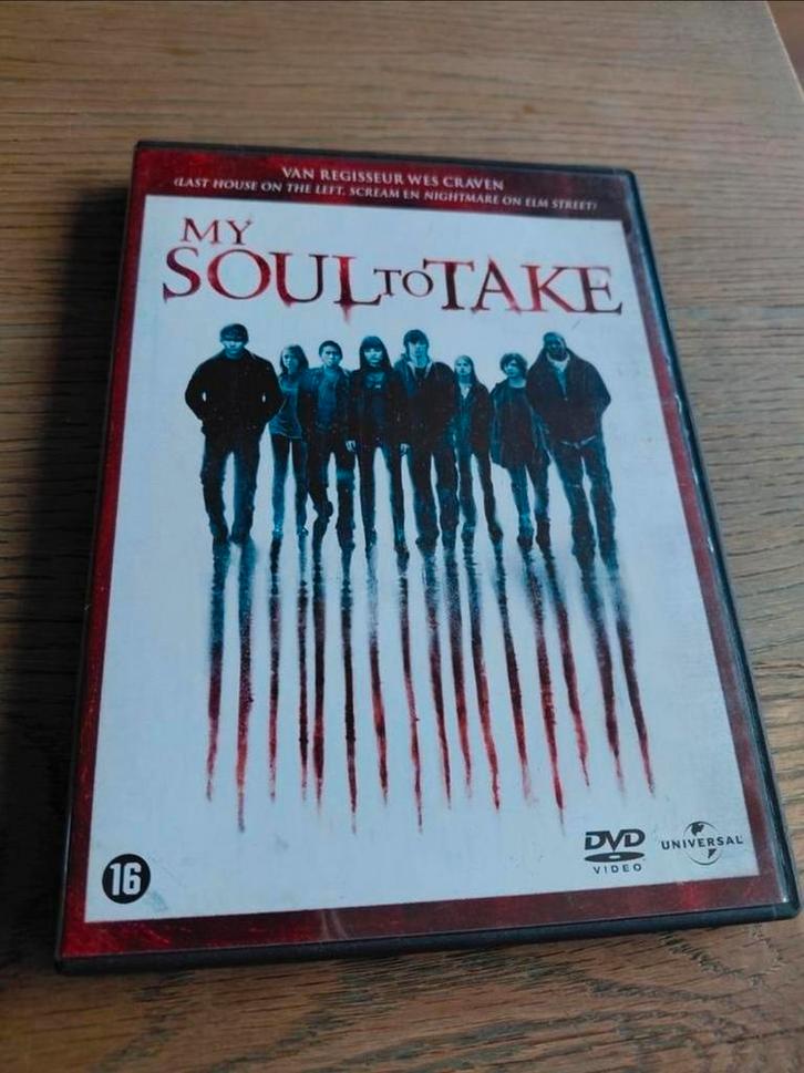My Soul to Take dvd. Wes Craven van Nightmare on elm street, Cd's en Dvd's, Dvd's | Horror, Zo goed als nieuw, Vanaf 16 jaar, Ophalen of Verzenden