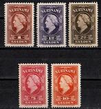 Suriname nr. 239-243 American Banknote Cie postfris, Postzegels en Munten, Postzegels | Suriname, Verzenden, Postfris