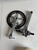Sugino crankset oldschool BMX met bracket, Fietsen en Brommers, Fietsonderdelen, Ophalen of Verzenden, Zo goed als nieuw, Algemeen