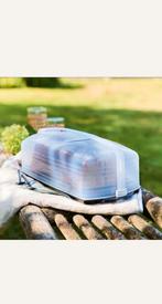 Tupperware Cakedoos, Huis en Inrichting, Keuken | Tupperware, Ophalen of Verzenden, Zo goed als nieuw, Wit, Bus of Trommel