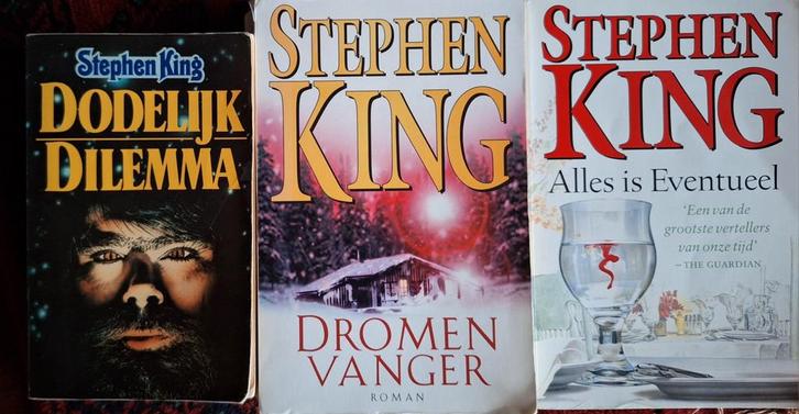 3 x STEVEN KING, Boeken, Thrillers, Zo goed als nieuw, Ophalen of Verzenden