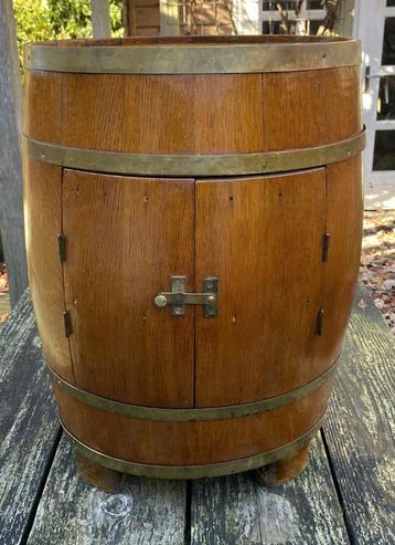 Leuke Houten Minibar - vinatge retro brocante landelijk beschikbaar voor biedingen