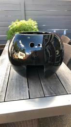 Design Disegno Ceramica waskom Zwart, Overige materialen, Gebruikt, Minder dan 60 cm, Rond
