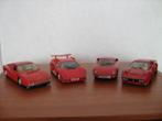 Ferrari GTO, Ferrari Testarossa, Ferrari 250 Le mans e.a., Ophalen of Verzenden, Gebruikt, Auto, Bburago