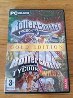 RollerCoaster Tycoon 3 + Wild - Gold Edition - PC Game, Vanaf 3 jaar, Ophalen of Verzenden, 1 speler, Zo goed als nieuw