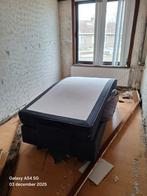 Pullman Boxspring 1.00 bij 2.00 Elektrisch Verstelbaar, Ophalen, 100 cm, Eenpersoons, Zo goed als nieuw