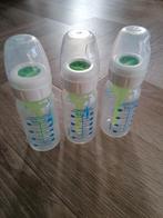 3x Dr Brown's 120ml flessen, smalle hals, Ophalen of Verzenden, Gebruikt, Overige typen