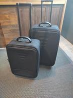 Set 2 koffers, Sieraden, Tassen en Uiterlijk, Koffers, Ophalen, Zo goed als nieuw, 60 tot 70 cm