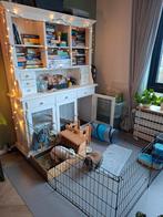 Superleuk konijnenhok in witte kast, evt met grote ren, Dieren en Toebehoren, Knaagdieren en Konijnen | Hokken en Kooien, Ophalen