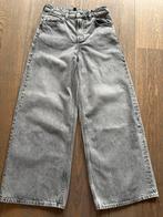 H&M divided wide grijs spijkerbroek, H&M, Ophalen of Verzenden, Zo goed als nieuw, W27 (confectie 34) of kleiner