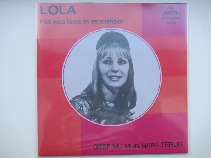 LOLA # HET WAS LENTE IN SEPTEMBER/GEEF MIJ MIJN HART TERUG, Cd's en Dvd's, Vinyl | Nederlandstalig, Nieuw in verpakking, Levenslied of Smartlap