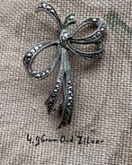 Zilveren broché, 4 tot 7 cm, Ophalen of Verzenden, Zo goed als nieuw, Zilver