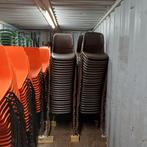 175 x stapelstoelen kantine stapelbare partij stoelen, Ophalen, Gebruikt, Bruin, Vijf, Zes of meer stoelen