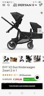 Deryan Duo kinderwagen met adapters, Kinderen en Baby's, Buggy's, Ophalen, Nieuw, Overige merken, Duomodel