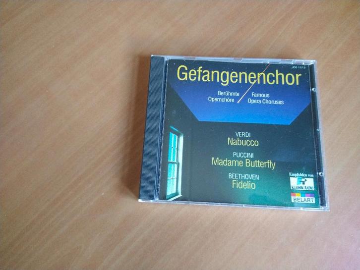 CD Gefangenenchor - Berühmte Opernchöre, Cd's en Dvd's, Cd's | Klassiek, Zo goed als nieuw, Opera of Operette, Barok, Ophalen of Verzenden