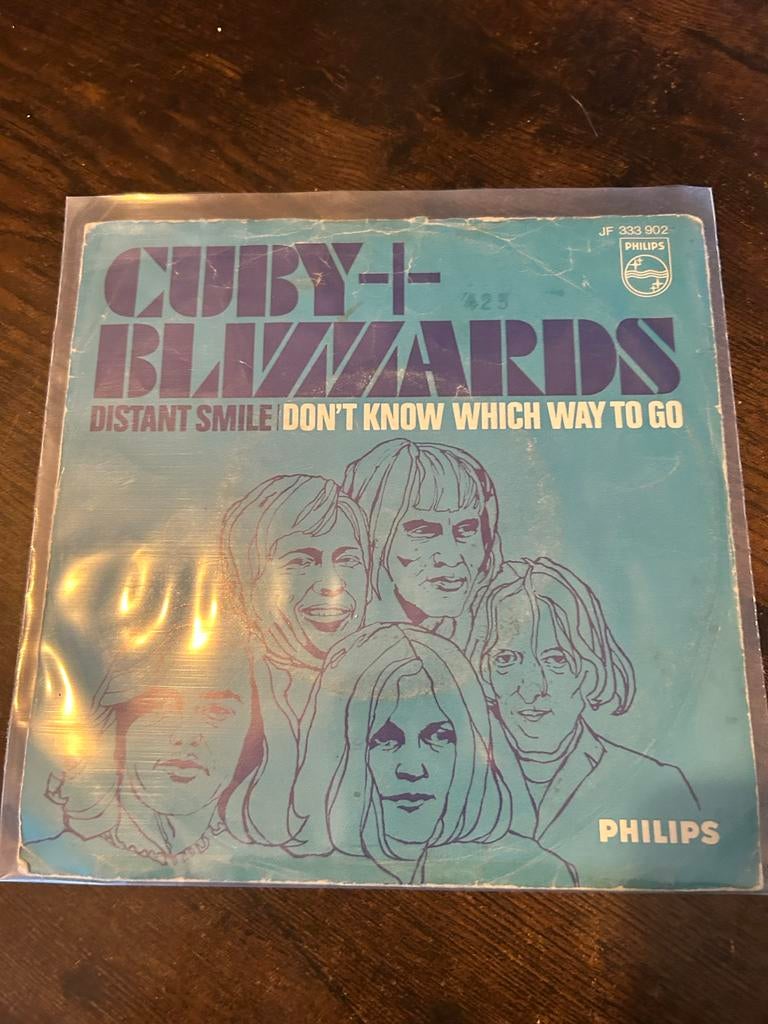 Cuby + Blizzards - Distant Smile / Don't Know Which Way To G, Ophalen, Gebruikt, 7 inch, Single