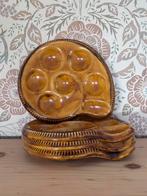 4 vintage St. Clement France escargot schalen, eieren, Pasen, Ophalen of Verzenden, Overige stijlen, Aardewerk, Schaal of Schalen
