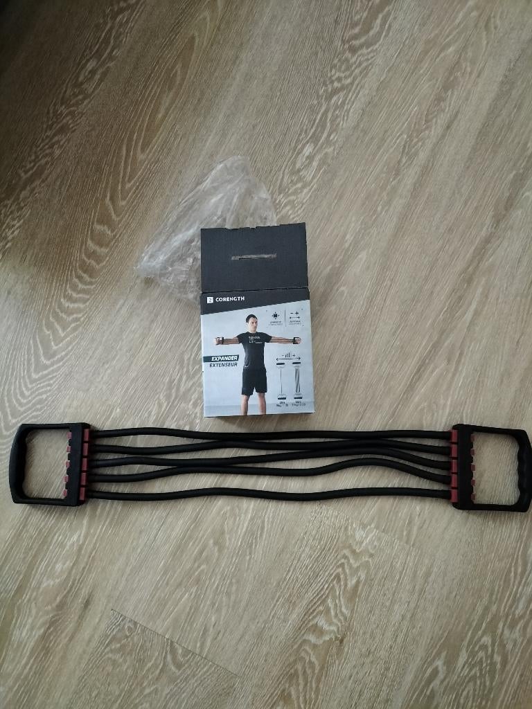 Weerstandselastiek, Sport en Fitness, Fitnessmaterialen, Ophalen, Zo goed als nieuw, Rug, Weerstandband