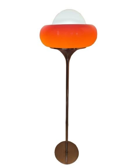 Harvey Guzzini Jardan meblo vintage design lamp, Huis en Inrichting, Lampen | Vloerlampen, Ophalen of Verzenden, 150 tot 200 cm