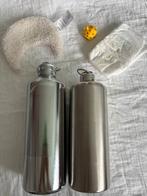 Baby (chroom) kruiken 2 stuks met bijbehorende zakken, Kinderen en Baby's, Badjes en Verzorging, Ophalen, Zo goed als nieuw, Overige typen