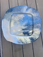 Vintage Schaal / Mand, Ophalen, Gebruikt, Schaal, Vierkant