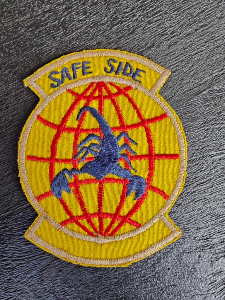 Vietnam War USAF Combat Security Police SAFE SIDE Program Pa, Ophalen of Verzenden, Landmacht, Amerika, Embleem of Badge