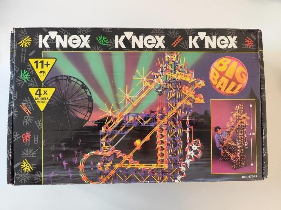 K'nex big ball Factory 63045 compleet in doos met motor, Kinderen en Baby's, Speelgoed | Bouwstenen, Ophalen of Verzenden, Zo goed als nieuw
